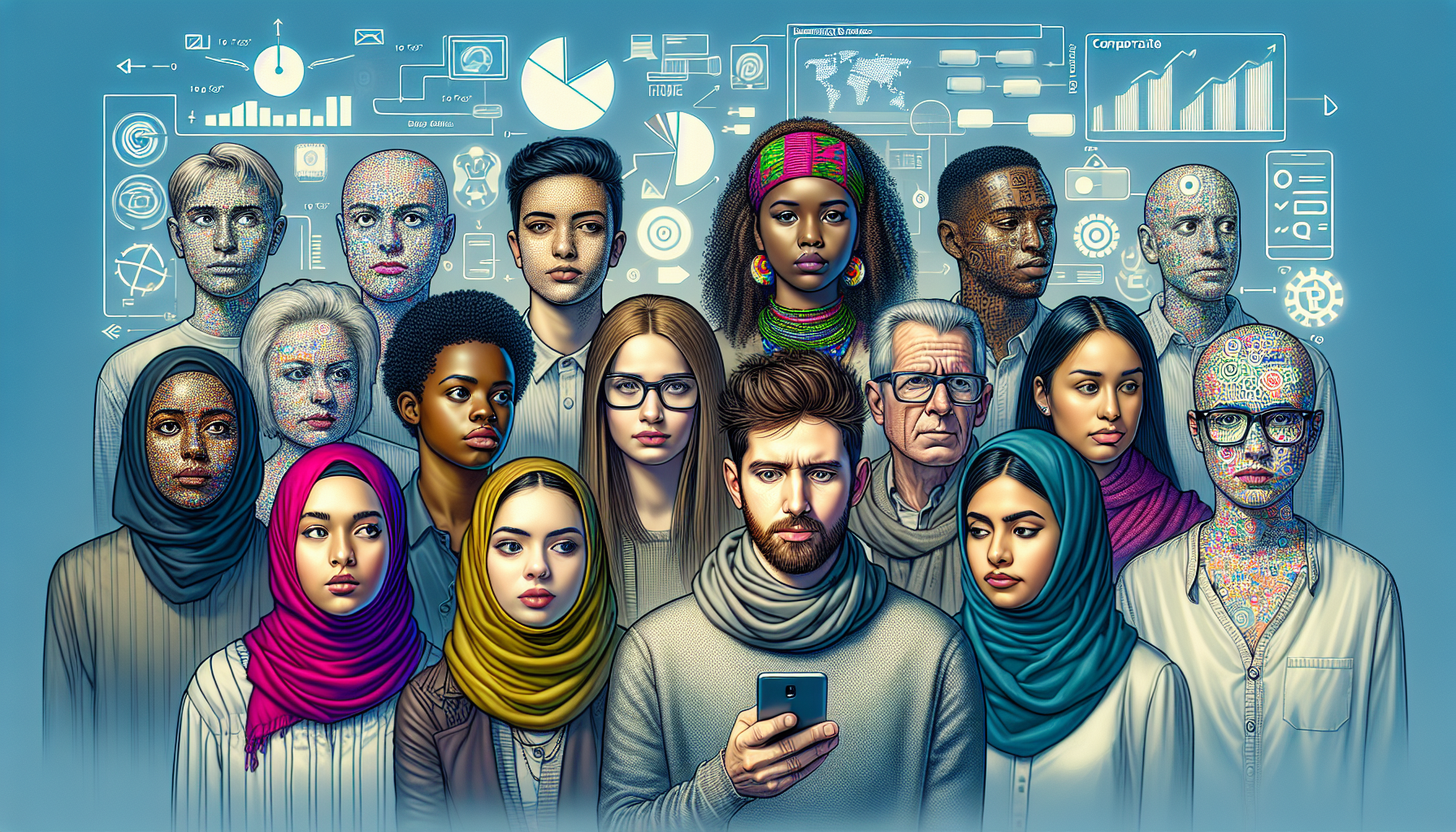 Z세대의 무표정 응시: 새로운 세대의 소통 방식과 기업의 대응 전략