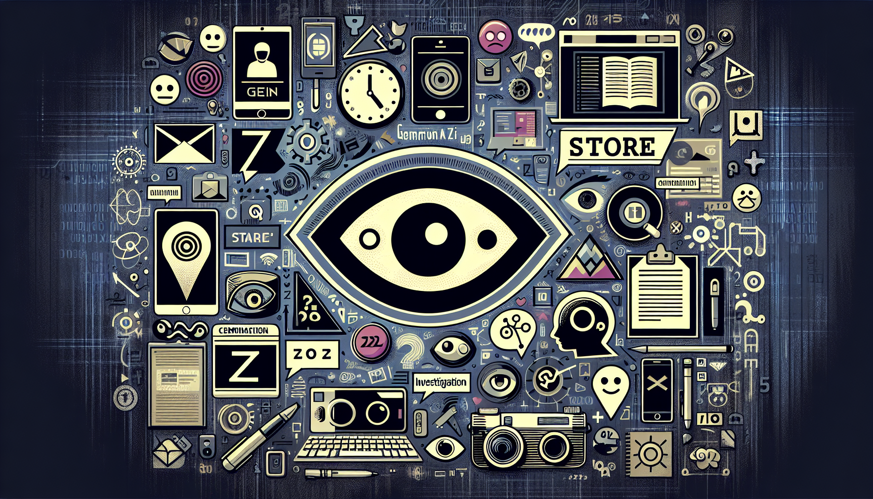 제너레이션 Z의 새로운 소통 코드: 젠 Z 스테어 현상 탐구하기